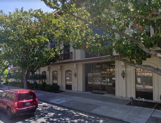 Exterior of the Palo Alto Mind Body ketamine clinic in Palo Alto, California