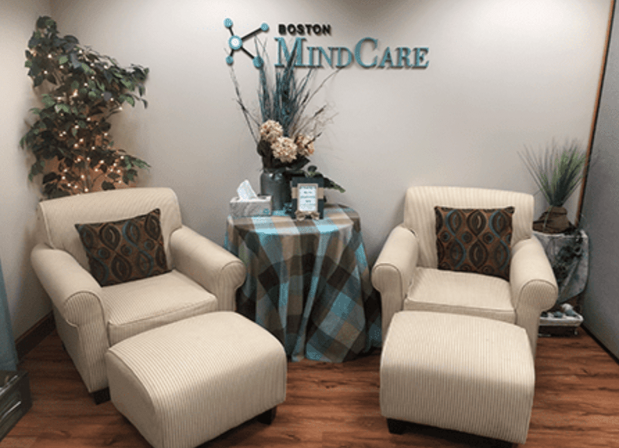 Boston Mind Care in Lexington, Massachusetts treatment area