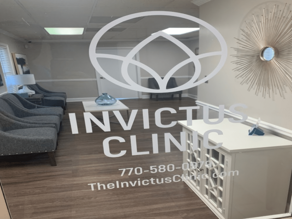 Invictus Clinic LLC in Woodstock, Georgia front door