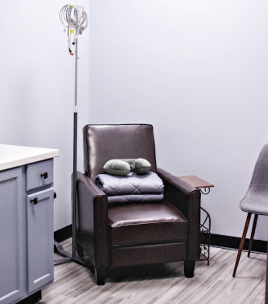 Treatment room at Serenity Health in Louisville, Kentucky