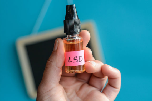 LSD in liquid form