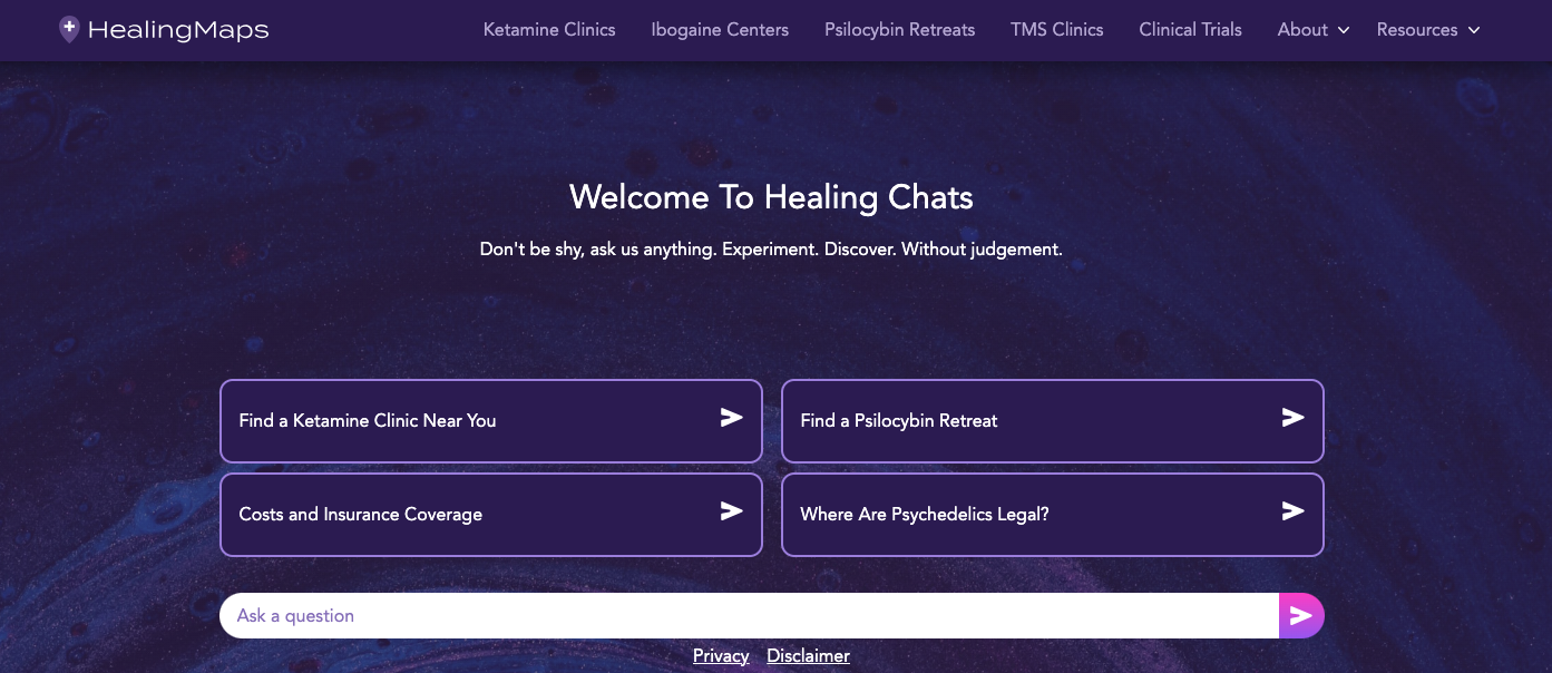 Introducing HealingChat: HealingMaps' Ai Chatbot Connects Users to ...