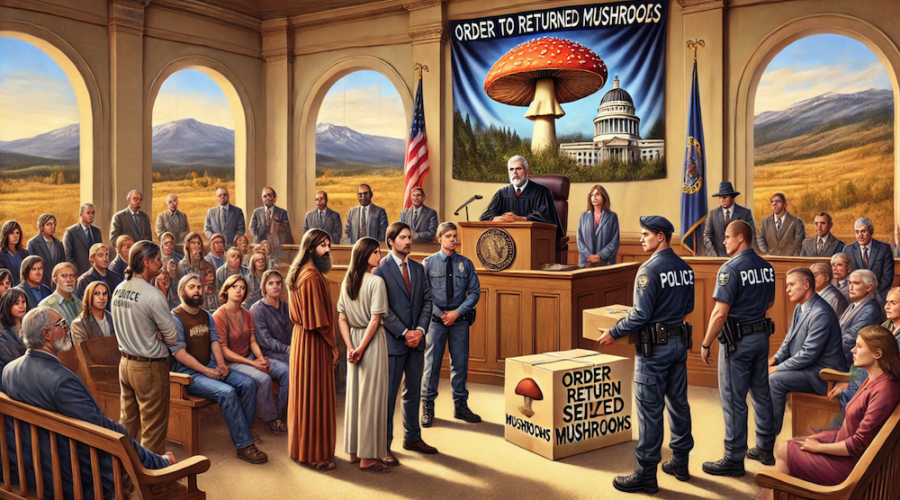 Federal Judge Orders Utah Police to Return Psychedelic Mushrooms to Religious Group