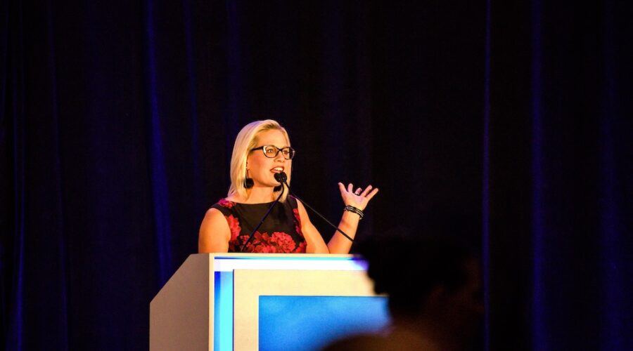 After a 15-Hour Trip, Kyrsten Sinema is Pushing the MAHA Psychedelic Agenda Now