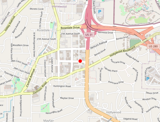 al_smartskin Homewood AL Map