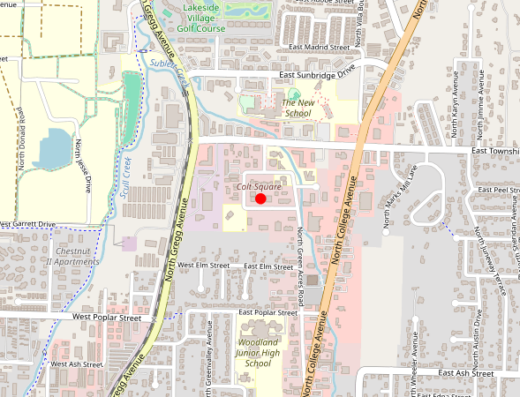 ar_taylor Fayetteville AR Map