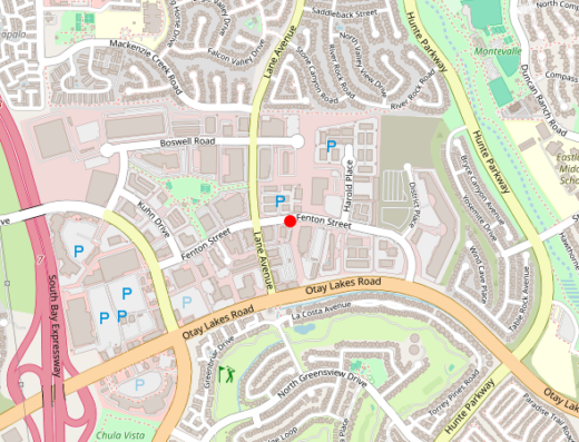 CA_NOWAK_CHULA_VISTA Chula Vista CA Map
