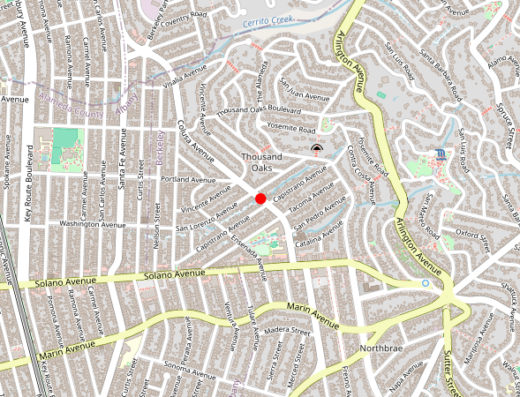 CA_NUBO_BERKELEY Berkeley CA Map
