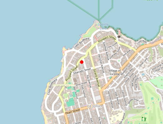 CA_OBERG_LA_JOLLA La Jolla CA Map