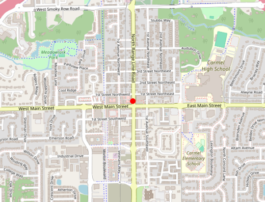 Center for Fully Functional Health Carmel IN Map