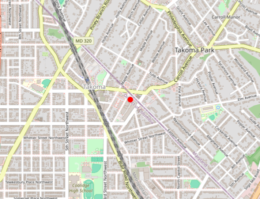 DC_PRC_DC Washington DC Map