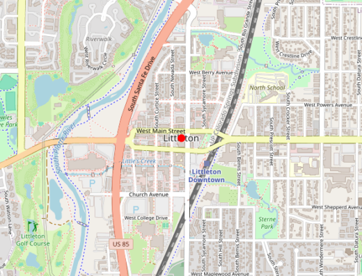 Map of peptide clinic