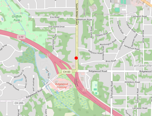 Map of peptide clinic location