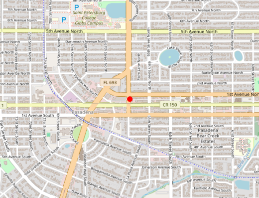 FL_WEIGHTSMART_ST_PETERSBURG St. Petersburg FL Map