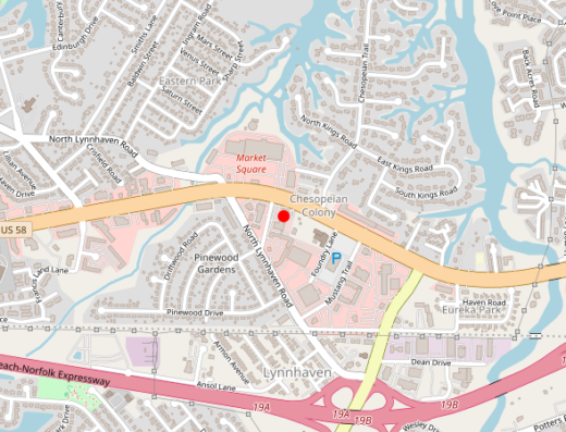 Map of peptide clinic