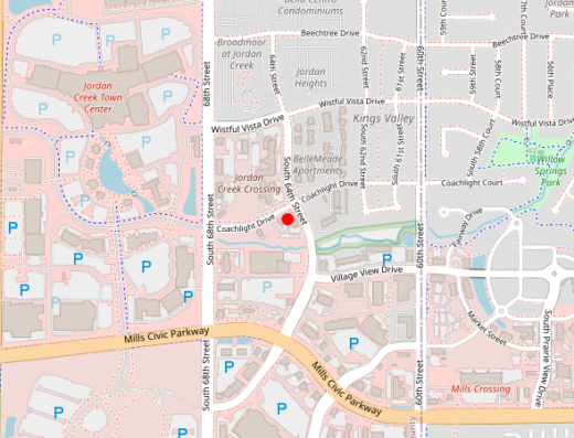 ia_coach_wdm West Des Moines IA Map
