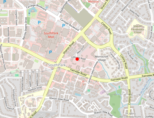 Map of peptide clinic