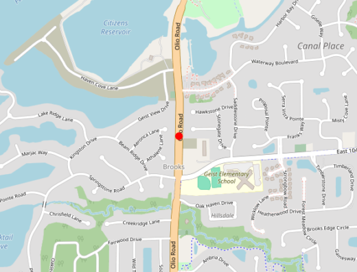 The Injectables Lounge Fishers IN Map