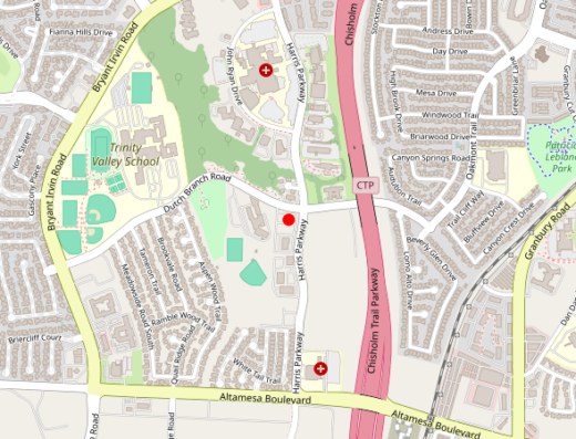Institute for Advanced Psychiatry Fort Worth TX Map
