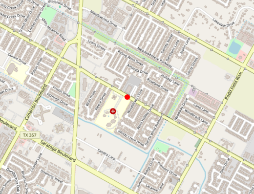 Map showing location of Kalypso Wellness Centers Corpus Christi in Corpus Christi, TX