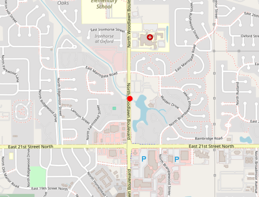 ks_shubert Wichita KS Map