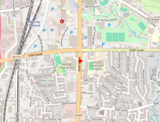 Lone Peak Psychiatry — Murray & Lehi, Utah Map