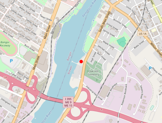 ME_RIVERLIGHT_BREWER Brewer ME Map