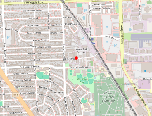 MI_BEAUTILAB_BIRMINGHAM Birmingham MI Map