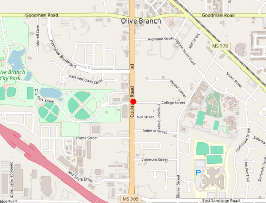 ms_impact_ob Olive Branch MS Map