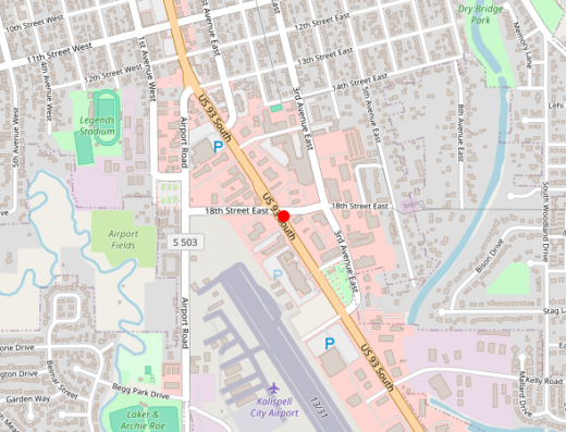 MT_ALPINE_KALISPELL Kalispell MT Map