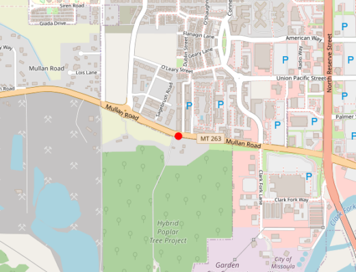 MT_GAMEDAY_MISSOULA Missoula MT Map