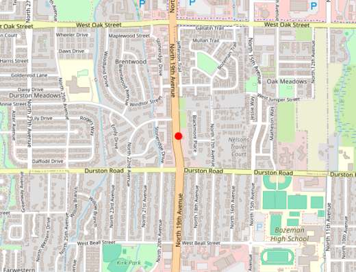 MT_LIFEENHANCEMENT_BOZEMAN Bozeman MT Map