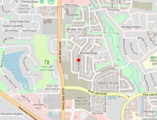 ne_schrock Lincoln NE Map