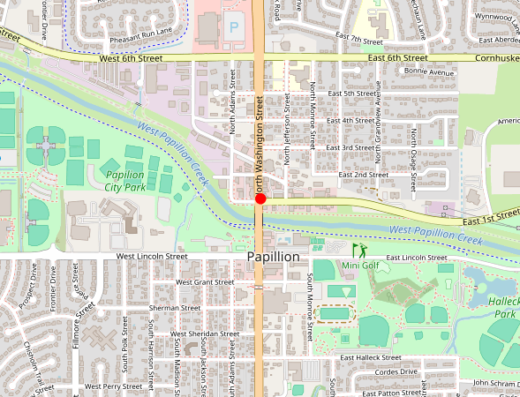 NE_TOPFORM_PAPILLION Papillion NE Map
