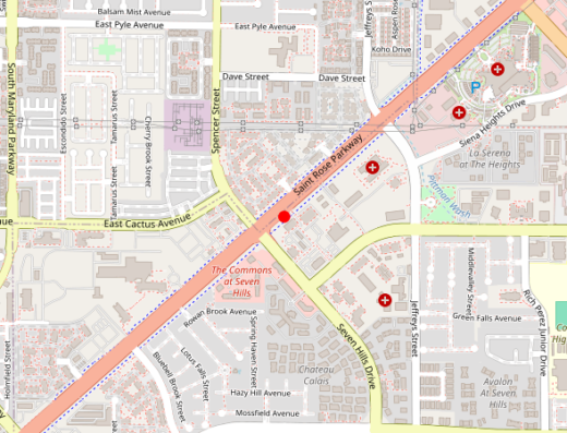 nv_amw Henderson NV Map