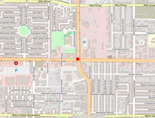 nv_healor Las Vegas NV Map