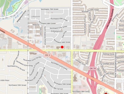 OK_OKMENSCLINIC_OKC Oklahoma City OK Map