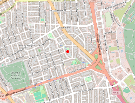 Map of peptide clinic location