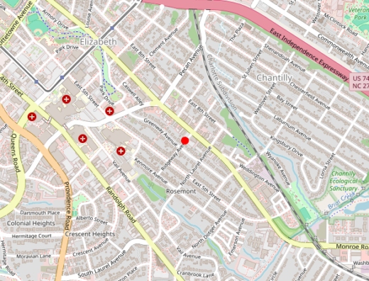 QC Medispa Charlotte NC Map