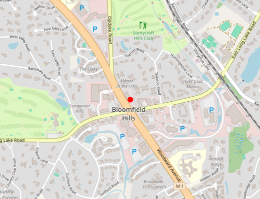 Map of peptide clinic