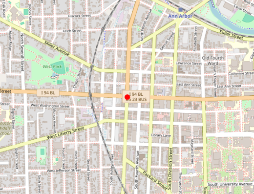 Map of peptide clinic