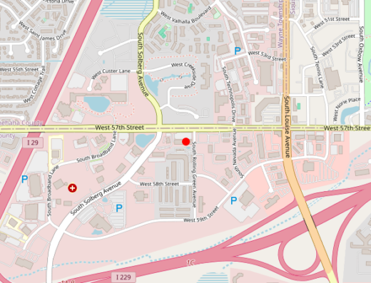 SD_ENCOMPASS_SIOUX_FALLS Sioux Falls SD Map