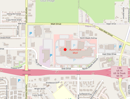 SD_MYSKIN_RAPID_CITY Rapid City SD Map