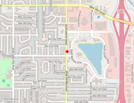 SD_TRILLION_SIOUX_FALLS Sioux Falls SD Map
