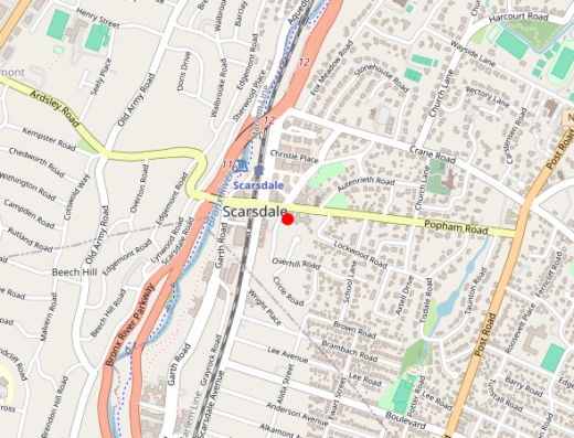 Map of SeeBeyond Medicine in Scarsdale, New York