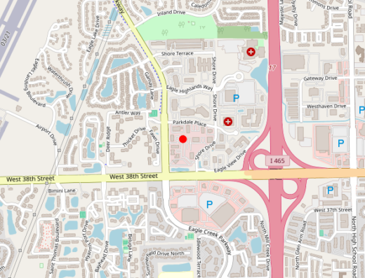 Starsiak Aesthetics Indianapolis IN Map