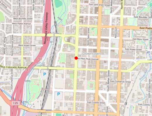 Map of peptide clinic