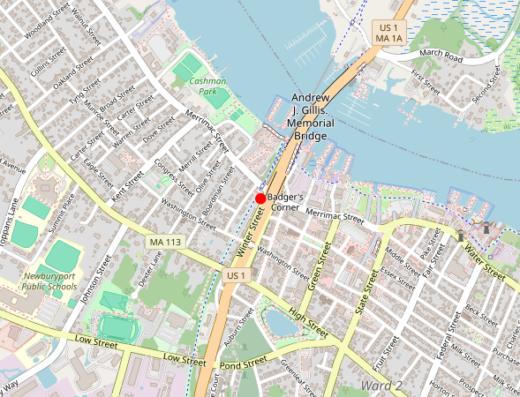 Map of peptide clinic location
