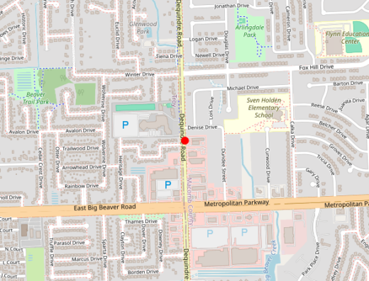 Map of peptide clinic