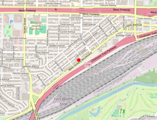 TX_FUSION_FORT_WORTH Fort Worth TX Map